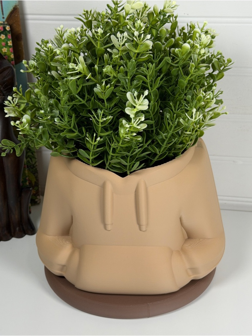 Hoodie Planter Pot, Sweatshirt Flower Pot, Indoor Planter